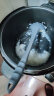 京东京造抗菌硅胶汤勺 耐高温大汤勺不粘锅粥勺加长防烫家用汤勺 实拍图