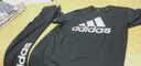 阿迪达斯（adidas）男薄绒运动套装 秋季户外跑步健身训练服梭织连帽风衣直筒长裤 黑色夹克外套+黑直筒裤/简约两件套 L/180 实拍图