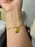 六福珠宝足金巧克力方糖5G黄金项链套链女款送礼 计价 GCG30029 7.02克(含工费821元) 实拍图