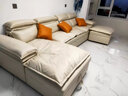 卡米盾 奶油风沙发床小户型客厅贵妃转角多功能两用可折叠科技布 3.3米双人+单人+贵妃+脚踏 乳胶款 实拍图