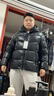 高梵黑金鹅绒服先锋4.0五格泡芙羽绒服男女同款短款冬季厚外套高级感 黑色 3XL 实拍图