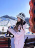 DOOK SNOW 新款滑雪服女套装韩版单板双板防风防水保暖夹棉滑雪装备 808粉色+605粉色（牧途雪） S 实拍图