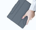 耐尔金适用iPad Air7/6保护套防弯Air13英寸25/24款M3通用22/21款Pro12.9笔槽防摔支架休眠皮套悍甲Pro黑 实拍图