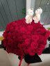 初卉（C·hui）鲜花同城配送玫瑰花生日鲜花速递全国花店送花上门女生礼物北京 G款-99朵红玫瑰花束 鲜花 实拍图