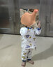 迪迪熊日记（DIDIXIONGRIJI）童装男宝宝春秋季长袖长裤纯棉套装女一岁小孩衣服婴儿分体套秋装 (长袖套装)小汽车 90 cm(24M) 实拍图