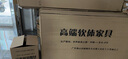 伊琦美（YIQIMEI）【正品保障】床双人床1.8米1.5米皮床意式现代简约实木皮床主卧床 豪华版真皮单床+环保椰棕床垫 1800mm*2000mm  框架结构 实拍图