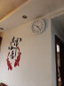 北极星（POLARIS）挂钟 时尚创意客厅钟表简约石英钟12英寸2842白色 晒单实拍图