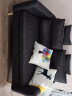 锦巢沙发小户型布艺沙发北欧客厅懒人免拆洗科技布组合沙发XH-960 流光银（科技布） 双人位【150CM】 实拍图