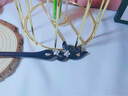 福调儿原创设计925银蝴蝶发簪女古风汉服小众手工及笄礼簪子情人节礼物 1个 实拍图