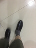 CLOHOO 休闲皮鞋男夏季透气正装男鞋软底透气鞋子男一脚蹬驾车豆豆鞋男 黑色 42 [皮鞋码] 实拍图