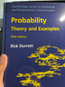 现货 可能性：理论与例证 Probability: Theory and Examples 实拍图