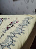 花熙雨老式全棉床单单件纯棉加厚被单 全棉粗布印花单人双人国民床单 国民-黄 200x220cm床单（1.5米宽床用） 实拍图