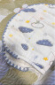 十月结晶新生儿枕巾婴儿云片枕头纱布平枕10层棉纱吸汗透气 环球旅行25*39 实拍图
