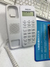 飞利浦（PHILIPS）电话机座机 固定电话 办公家用 免电池设计 来电显示 TD-2808 (白色) 实拍图