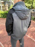 皮尔卡丹三合一冲锋衣男加棉内胆夹克户外旅行登山服冬季外套男士爸爸冬装 灰色【可拆卸加棉内胆】 XL (180) 【建议120-140斤】 实拍图