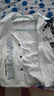 啄木鸟短袖衬衫男士套装夏季休闲宽松免烫衬衣外套男五分袖上衣短裤男装 F99白色套装 M 约100-115斤 实拍图