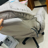 积木部落 电脑椅子久坐舒适休闲电竞沙发椅人体工学家用学习椅可躺办公椅 灰色+脚踏【折叠扶手+可躺靠背】 实拍图
