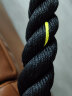 跳绳力量训练跳绳 加重型 格斗跳绳体能爆发手臂负重粗绳负重跳绳 甩绳 2.8米 38mm  2.4公斤左右 实拍图