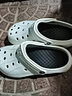 回力室外洞洞鞋男士不易滑沙滩鞋潮流浴室外穿凉拖鞋HL02291白色39码 实拍图