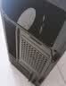 硕一商务办公电脑机箱台式机迷你小型手提桌面主机箱（M-ATX/ITX主板/ATX电源/0.6加厚板材） V200黑色手提【0.6MM钢板】顺丰发货 实拍图