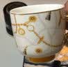 那些时光 复古小奢华土耳其咖啡杯碟茶具礼盒送礼 茶杯浓缩咖啡杯套装 B款礼盒装6杯6碟100ml+6金叶勺 实拍图