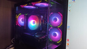 宁美 定制 N系列 台式电脑机箱风扇 主机散热风扇 LED 炫光 12CM 静音 降温 /单拍不发货/搭配主机下单 灯光控制器【ARGB风扇】 实拍图