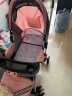 豪威 婴儿推车可坐可躺双向超轻便折叠伞车宝宝0-3岁手推车小孩儿童车 拼粉色+至尊款+一键折叠+全功能 晒单实拍图