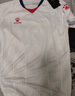 卡尔美（KELME）定制足球服男套装比赛透气短袖V领组队服印字印号球衣 8251ZB1005白色 M 实拍图