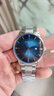 天王（TIAN WANG）手表男博雅系列商务简约石英表钢带腕表品牌国表情人节礼物送男友 蓝盘钢带31162 实拍图