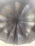 全自动雨伞男士商务折叠伞大号男女双人晴雨两用太阳伞遮阳伞24骨 梧桐米24骨双骨加固 全自动 实拍图