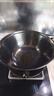 臻三环手工铸铁炒锅无涂层不易粘双耳煮锅炒菜锅厨房好物 厚底薄边 厚底薄边 30cm 实拍图