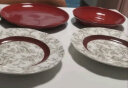 肆月新婚碗盘餐具整套陶瓷碗筷碗碟套装结婚礼物送新人 四人食红碗【米色礼盒】 14头 晒单实拍图