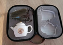 苏氏陶瓷 SUSHI CERAMICS 中国白旅行茶具套装羊脂玉便携式功夫茶具 实拍图