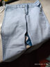 ZOCNA春秋季款浅蓝色牛仔裤男潮牌修身小脚潮流休闲裤弹力长裤子四季款 天蓝色牛仔裤 31码/腰围2尺4/推荐体重125-135斤 实拍图