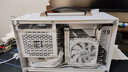 超频三（PCCOOLER）显卡延长线 转接线PCIE3.0/4.0X16（线长185mm/双反防干扰） 【90°竖放-双反185mm】白色3.0 实拍图