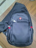 CROSSGEAR瑞士军士刀运动单肩背包多功能胸腰包帆布斜挎小包出差旅行随身包 【经典旗舰】通勤胸包 8002 实拍图