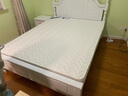 本色熊 儿童床 实木床男孩女孩公主床美式地中海小学生青少年小孩单人床 实木单床（纯白款）+床头柜1+10cm床垫（6D提 1.5米*1.9米 实拍图