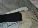 恒源祥真丝内裤男四角透气短裤头男士桑蚕丝绸薄款宽松平角裤 深灰2条 2XL 实拍图