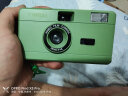 新佰（XINBAI） 傻瓜相机复古胶卷胶片相机135规格35mm摄影照相机张子枫同款礼物学生带闪光灯 竹青绿 实拍图