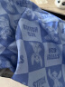 迪士尼（DISNEY）童装儿童针织假两件长袖T恤打底衫上衣24春秋DB311AA08蓝130 实拍图