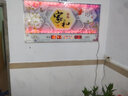 康巴丝LED超薄冰晶数码万年历客厅挂钟电子钟温度夜光日历表壁画时钟 实拍图