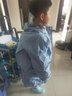 smally儿童雨衣女童2023新款小学生带书包位男童上学专用幼儿园雨披 蓝色雨衣【 拉链款 加大书包位】 XXL 实拍图