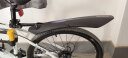 EROADE德国山地自行车U型锁电动电瓶摩托车防盗锁抗剪公路单车骑行装备 自行车U型锁+细钢缆+锁架 实拍图