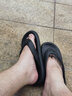 paul frank大嘴猴人字拖女士夏季外穿踩屎感沙滩eva夹脚防滑潮流拖鞋 钢琴黑男款 44-45 实拍图