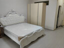 中巢 实木床 欧式床双人床卧室家具皮床法式公主婚床现代简约风格 实木床 1.8*2.0m框架结构 实拍图