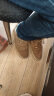 美国骆驼断码骆驼男鞋真皮透气运动休闲板鞋男士防臭软底磨砂皮鞋 卡其色高帮单鞋1933 40 晒单实拍图