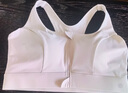 361°运动内衣防震高强度前拉链瑜伽文胸健身服女一体式运动背心女 米灰色 M 实拍图