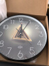 Timess挂钟 钟表客厅家用创意时钟简约扫秒机芯石英钟表挂墙36cm 实拍图
