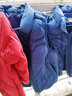 鸭鸭（YAYA）儿童羽绒马甲男女童背心秋冬季中大童装轻薄青少年学生外套WJ 深水蓝色 160 实拍图