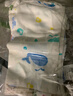 洁丽雅婴儿浴巾纯棉超柔吸水洗澡纱布幼儿童宝宝新生婴儿用品 【包边】 6层 105*105cm 橙子 实拍图